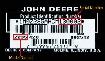 john deere skid steer product identification number lookup|jdparts parts catalog tractor.